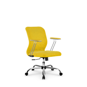 Компьютерное кресло SU-Mr-4/подл.078/осн.003 желтый в Южно-Сахалинске - предосмотр