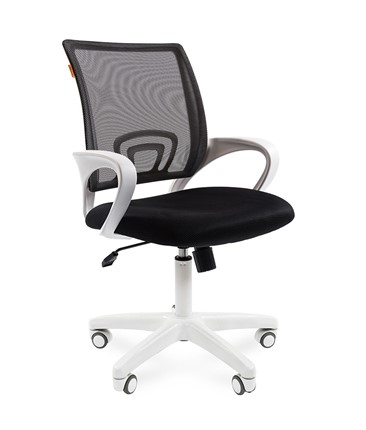 Кресло CHAIRMAN 696 white, черный в Южно-Сахалинске - изображение