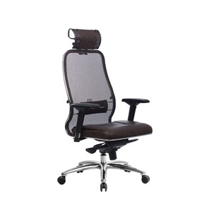 Офисное кресло Samurai SL-3.04, темно-коричневый в Южно-Сахалинске - предосмотр