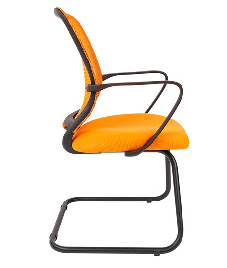 Кресло офисное CHAIRMAN 698V Сетка TW (оранжевый) в Южно-Сахалинске - изображение 3