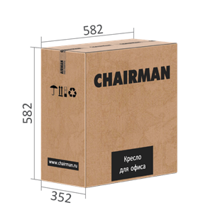 Кресло офисное CHAIRMAN 699 Б/Л Сетка TW-04 (серый) в Южно-Сахалинске - предосмотр 6