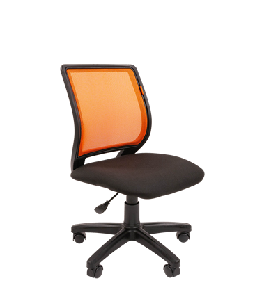 Кресло CHAIRMAN 699 Б/Л Сетка TW-66 (оранжевый) в Южно-Сахалинске - изображение