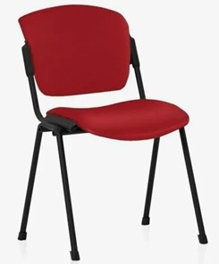 Офисное кресло ERA BLACK красный в Южно-Сахалинске - предосмотр
