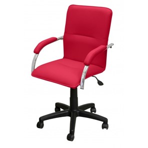 Кресло для офиса Самба-лифт СРП-034МП Люкс красный в Южно-Сахалинске - предосмотр