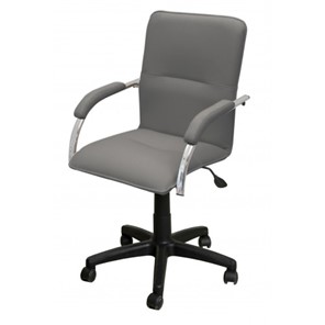 Кресло для офиса Самба-лифт СРП-034МП Люкс серый в Южно-Сахалинске - предосмотр