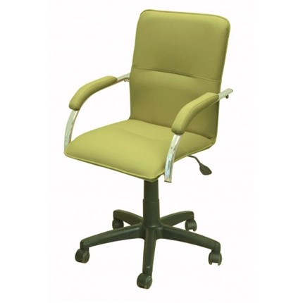 Кресло для офиса Самба-лифт СРП-034МП Люкс светло-зеленый в Южно-Сахалинске - изображение