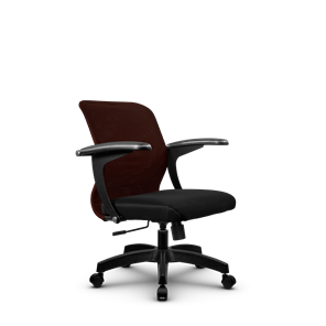 Компьютерное кресло SU-M-4/подл.160/осн.001, Коричневый/Черный в Южно-Сахалинске