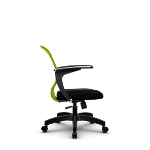 Кресло компьютерное SU-M-4/подл.160/осн.001, Зеленый/Черный в Южно-Сахалинске - предосмотр 1