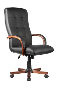 Компьютерное кресло RCH WOOD M 165 A (Черный) в Южно-Сахалинске - предосмотр