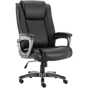 Кресло Brabix Premium Solid HD-005 (рециклированная кожа, черное) 531941 в Южно-Сахалинске