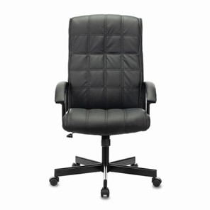 Офисное кресло Brabix Quadro EX-524 (экокожа, черное) 532104 в Южно-Сахалинске