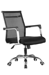 Кресло компьютерное Riva Chair 706Е (Черный) в Южно-Сахалинске