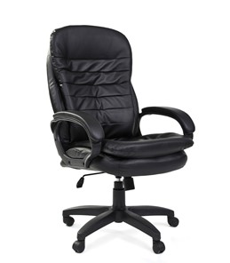 Офисное кресло CHAIRMAN 795 LT, экокожа, цвет черный в Южно-Сахалинске - предосмотр