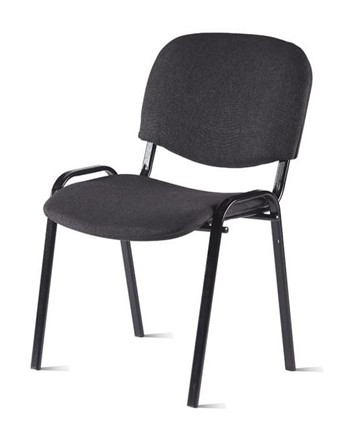 Офисный стул Изо, Текстиль С38/Черная шагрень в Южно-Сахалинске - изображение