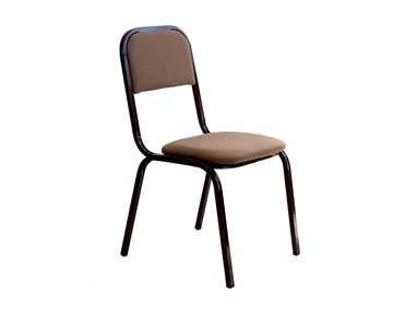 Офисный стул M2 См03, Ткань коричневая/Опоры черные в Южно-Сахалинске - предосмотр