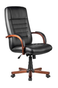 Офисное кресло RCH WOOD M 155 A (Черный) в Южно-Сахалинске - предосмотр