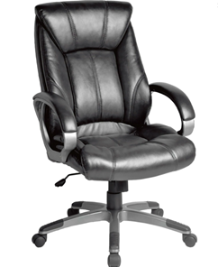 Кресло офисное BRABIX "Maestro EX-506", экокожа, черное, 530877 в Южно-Сахалинске