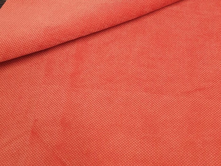 Прямой диван Атико, Коралловый\Коричневый (Микровельвет) в Южно-Сахалинске - изображение 6