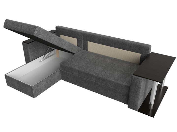 Угловой диван Атланта Лайт, Серый (рогожка) в Южно-Сахалинске - изображение 6