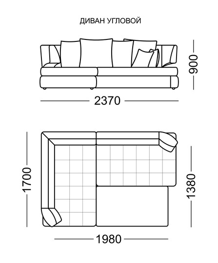 Угловой диван Бруно Элита 50 Б в Южно-Сахалинске - изображение 6