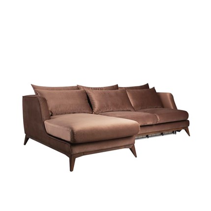 Угловой диван с оттоманкой DIMENSION CORNE DREAM 2600х1600 в Южно-Сахалинске - изображение