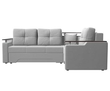 Угловой диван для гостиной Комфорт, Белый (экокожа) в Южно-Сахалинске - предосмотр 1