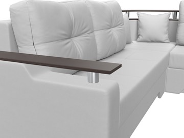 Угловой диван для гостиной Комфорт, Белый (экокожа) в Южно-Сахалинске - предосмотр 8