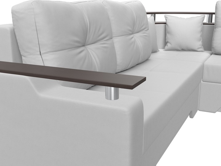 Угловой диван для гостиной Комфорт, Белый (экокожа) в Южно-Сахалинске - изображение 8