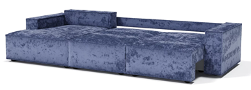 Угловой диван с оттоманкой Лофт 357х159х93 (НПБ/Еврокнижка) в Южно-Сахалинске - предосмотр 2
