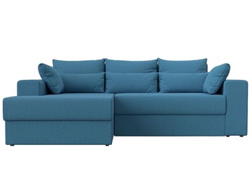 Угловой диван для гостиной Майами, Амур голубой (Рогожка) в Южно-Сахалинске - предосмотр 8
