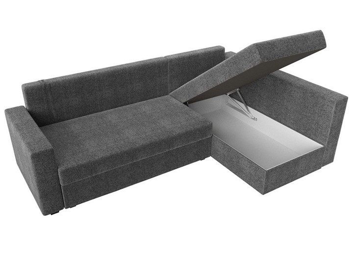 Угловой диван Мансберг, Серый (Рогожка) в Южно-Сахалинске - изображение 3