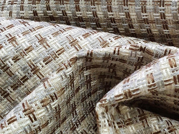 Диван угловой Меркурий, Корфу 02 (рогожка)/коричневый (экокожа) в Южно-Сахалинске - изображение 9