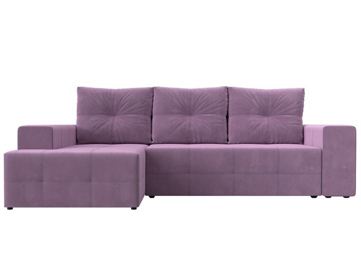 Угловой раскладной диван Перри, Сиреневый (микровельвет) в Южно-Сахалинске - изображение 4