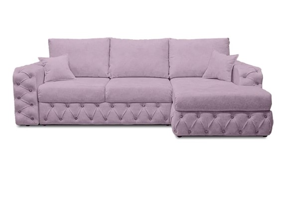 Угловой диван Райли NEW с подлокотником в оттоманке ППУ в Южно-Сахалинске - изображение
