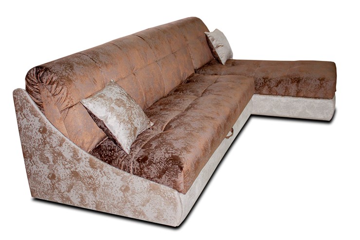 Угловой диван с оттоманкой Аккордеон-Z (сп.м. 900х2050) в Южно-Сахалинске - изображение 2
