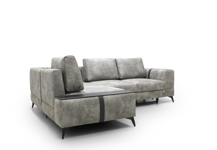 Угловой диван с узкой спинкой Даллас  м6,2+м3+м4+м9+м6+м15 отдельный +2 малые подушки+ящик в малой части в Южно-Сахалинске - изображение 1