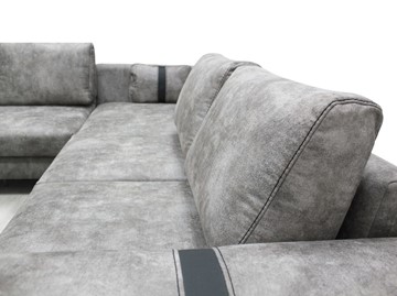 Угловой диван с узкой спинкой Даллас  м6,2+м3+м4+м9+м6+м15 отдельный +2 малые подушки+ящик в малой части в Южно-Сахалинске - предосмотр 4
