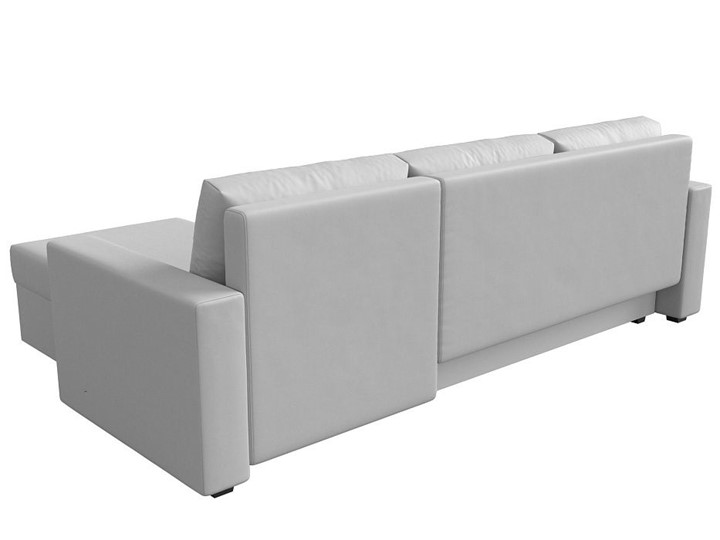 Угловой раскладной диван Траумберг Лайт, Белый (Экокожа) в Южно-Сахалинске - изображение 4