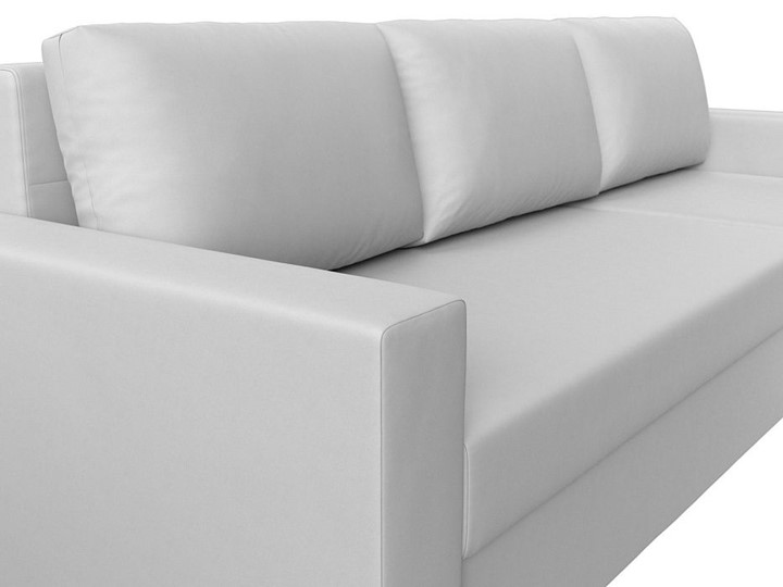 Угловой раскладной диван Траумберг Лайт, Белый (Экокожа) в Южно-Сахалинске - изображение 7