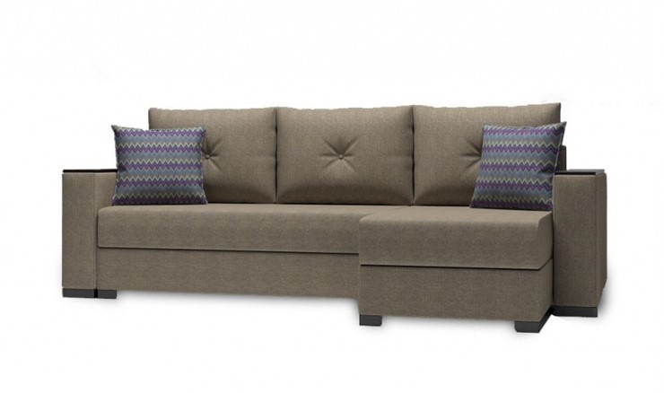 Угловой диван Fashion 210 (Papermoon +kiwi com oliva) в Южно-Сахалинске - изображение 1