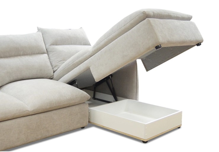 Угловой диван с оттоманкой Лаура в Южно-Сахалинске - изображение 3