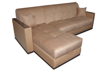 Угловой диван с оттоманкой Аккордеон-1 (сп.м. 900х2050) в Южно-Сахалинске - предосмотр