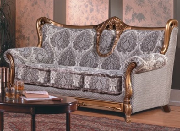 Прямой диван Лувр 3, ДБ3 в Южно-Сахалинске - изображение