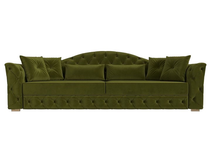 Прямой диван Артис, Зеленый (Микровельвет) в Южно-Сахалинске - изображение 6