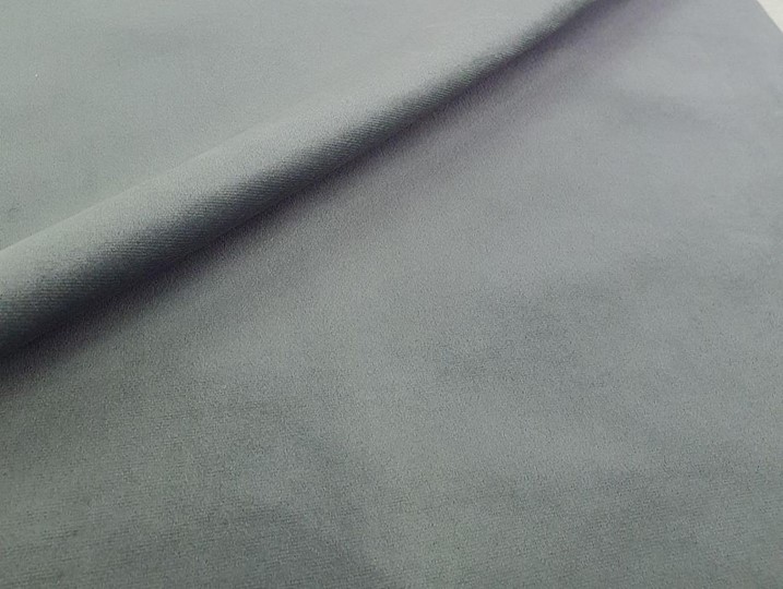 Диван прямой раскладной Фабио Лайт, Серый (велюр) в Южно-Сахалинске - изображение 8