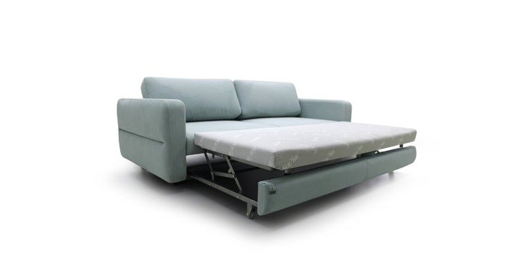 Прямой диван Марко ППУ HR 215х123 м6,1+м10,1+м6,1 узкие подлокотники в Южно-Сахалинске - изображение 2