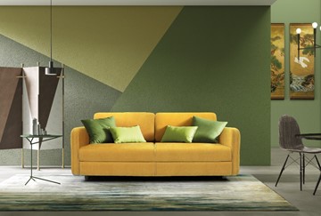 Прямой диван Марко ППУ HR 215х123 м6,1+м10,1+м6,1 узкие подлокотники в Южно-Сахалинске - предосмотр 5