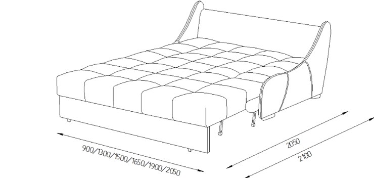 Прямой диван Токио 130 (ППУ) в Южно-Сахалинске - изображение 12
