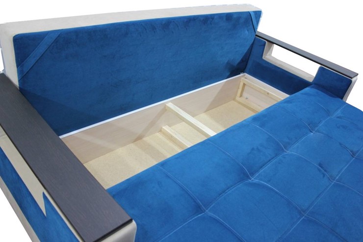 Прямой диван Tokyo 408 (Синий) в Южно-Сахалинске - изображение 2