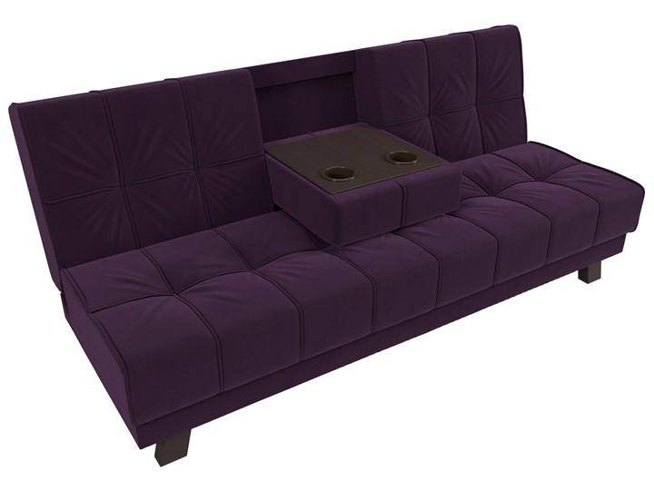 Прямой диван Винсент, Фиолетовый (велюр) в Южно-Сахалинске - изображение 7